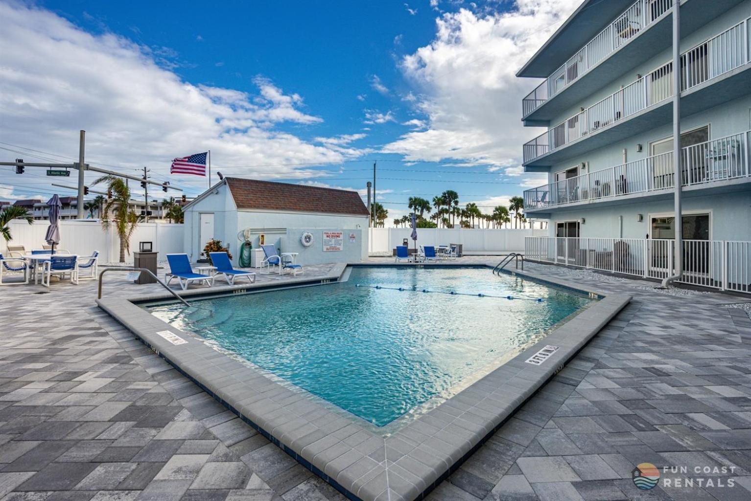 Stunning Ocean Views Steps From The Beach With Pool! Fabulous 4Th Floor Studio! ニュー・スマーナ・ビーチ エクステリア 写真